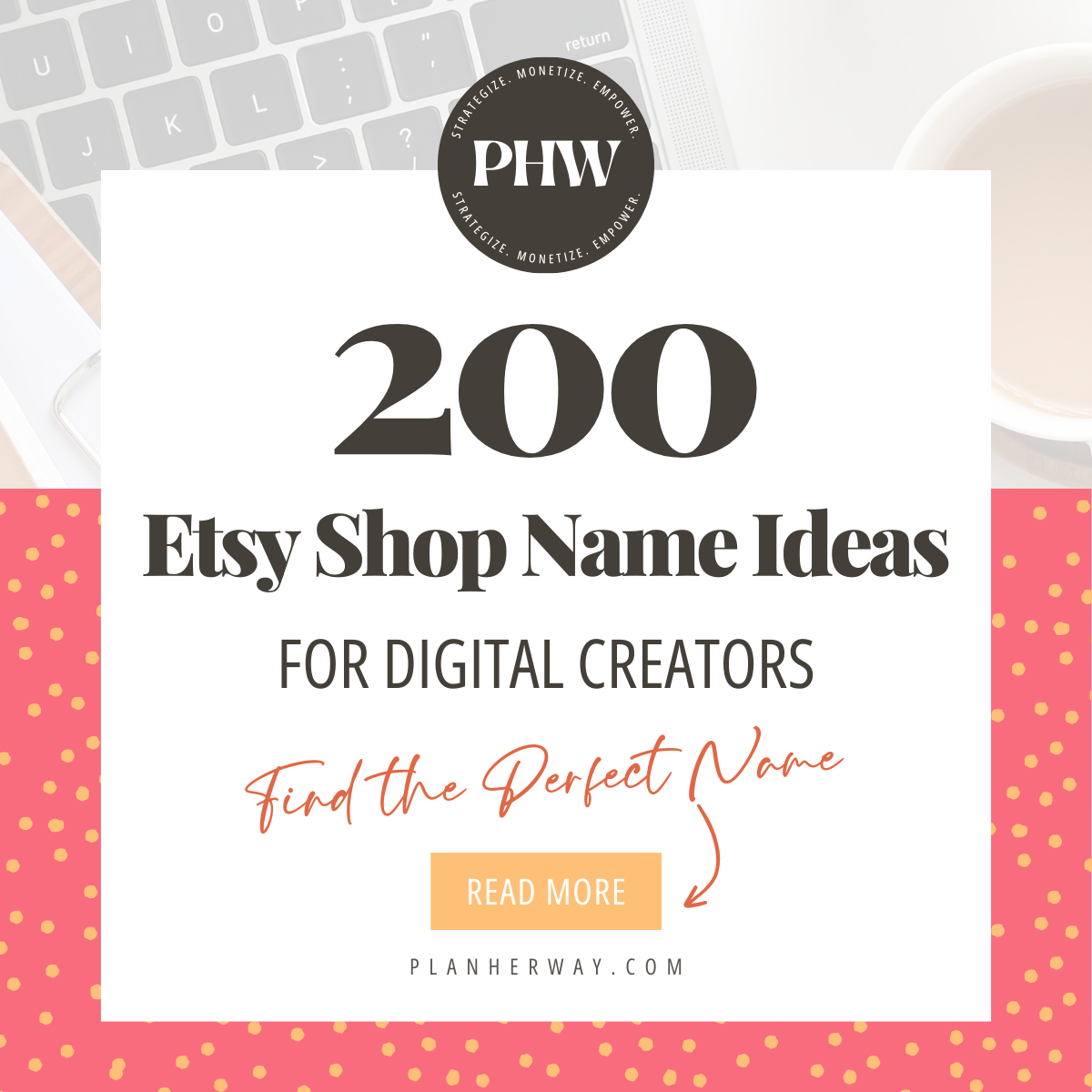 200 Unique Etsy Shop Names for Digital Products | Plan Her Way