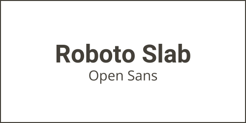 Canva Font Pairings Roboto Slab Open Sans